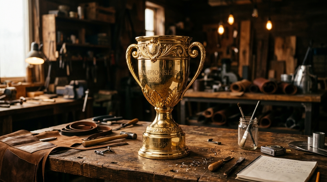 Kriya Pengerjaan Piala Jeequin Trophy